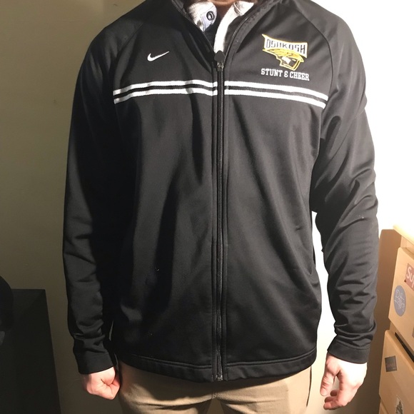 Nike Other - Nike Full Zip Track Suit Top (Oshkosh Embroidery)